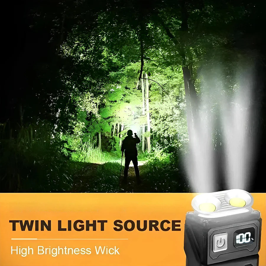 Compact Multi-Mode Rechargeable Flashlight with 200 Lumen Output | USB Charging for Emergency and Outdoor Use 7