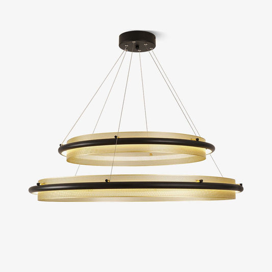 Elegant | Modern Black Chandelier with Adjustable Height | Luxurious LED Lighting for Dining Room Ambiance 1