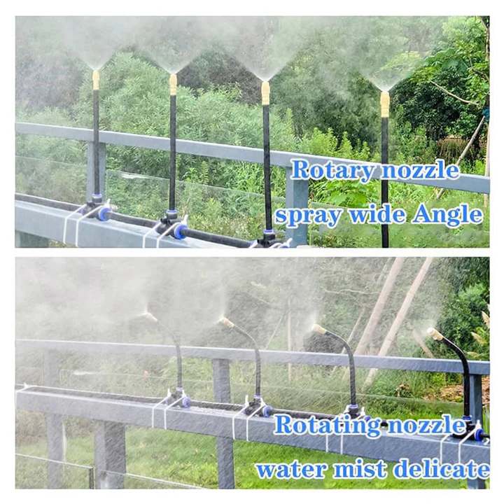 Garden Essentials | Drip Irrigation System with 360° Flexible Hose | Water-Efficient Solution for Healthy Plant Growth 6
