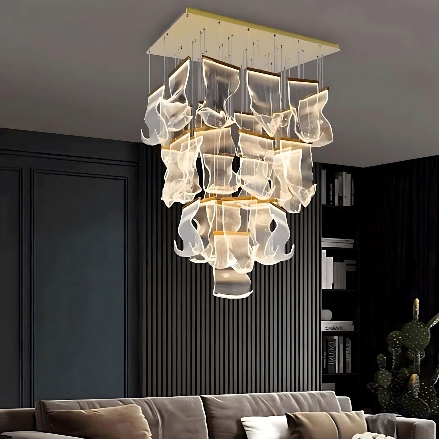 Zephyr Collection | Modern Chandelier Light with Adjustable Brightness | Elegant Design for Any Room 7
