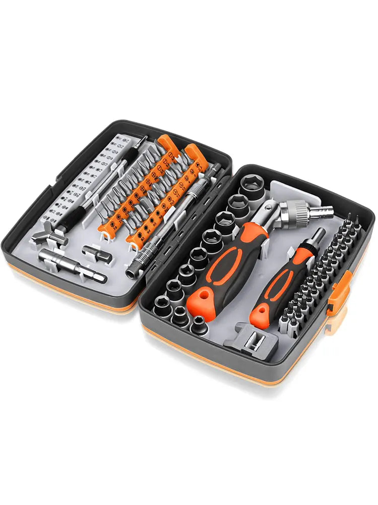 68-in-1 Screwdriver Set with Ergonomic Handle & Magnetic Bits | Versatile Tool for Precision Repairs 6