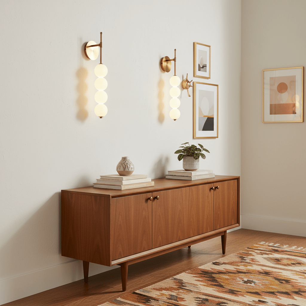 Abacus | Wall Lamp with Modular Design & Hand-Blown Glass | Elegant Lighting for Home and Commercial Spaces 3