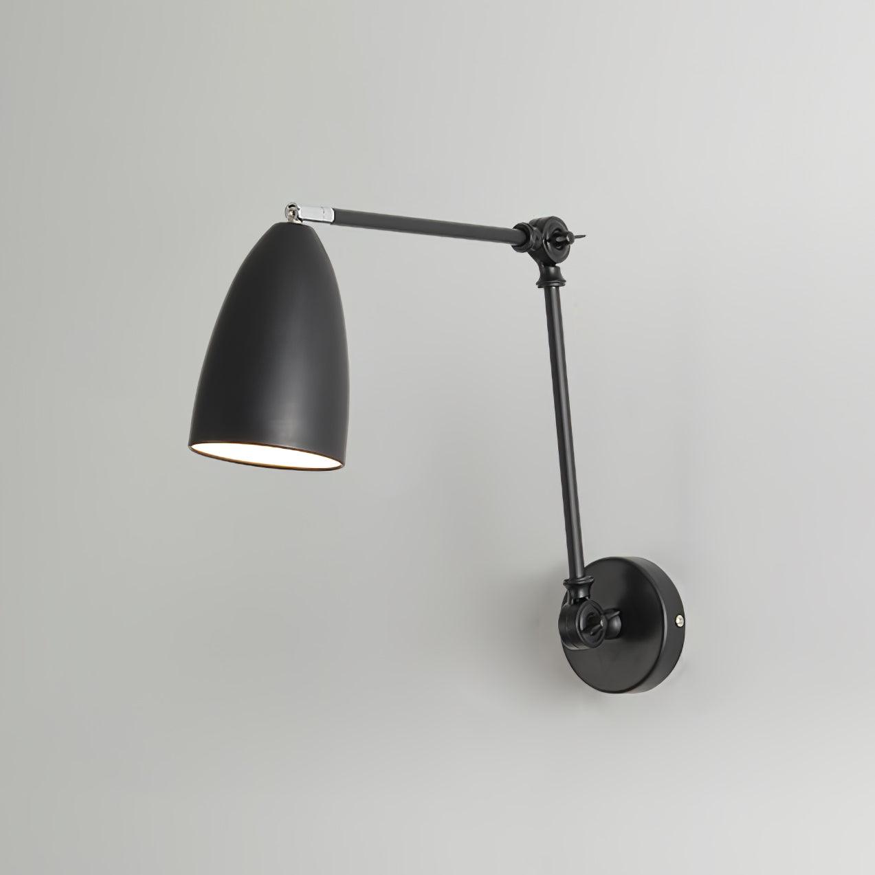 Adjustable Swing Arm Wall Lamp | Matte Finish Sconce Light for Versatile Lighting 0
