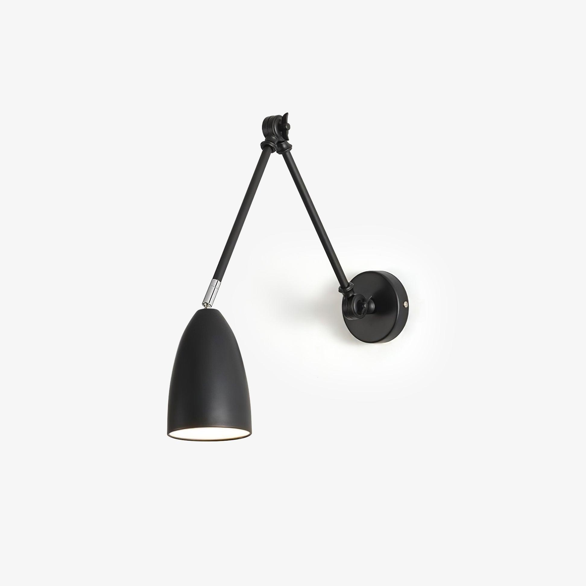 Adjustable Swing Arm Wall Lamp | Matte Finish Sconce Light for Versatile Lighting 1