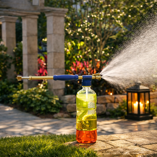 Garden Sprayer | Hand Pump System with Dual Nozzles | Adjustable Reach for Efficient Watering