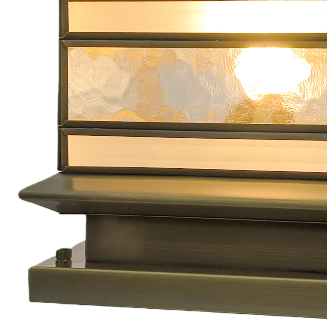 Classic Copper | Solar Pillar Light with Dual Power Options | Elegant Outdoor Lighting for Gardens and Pathways 8