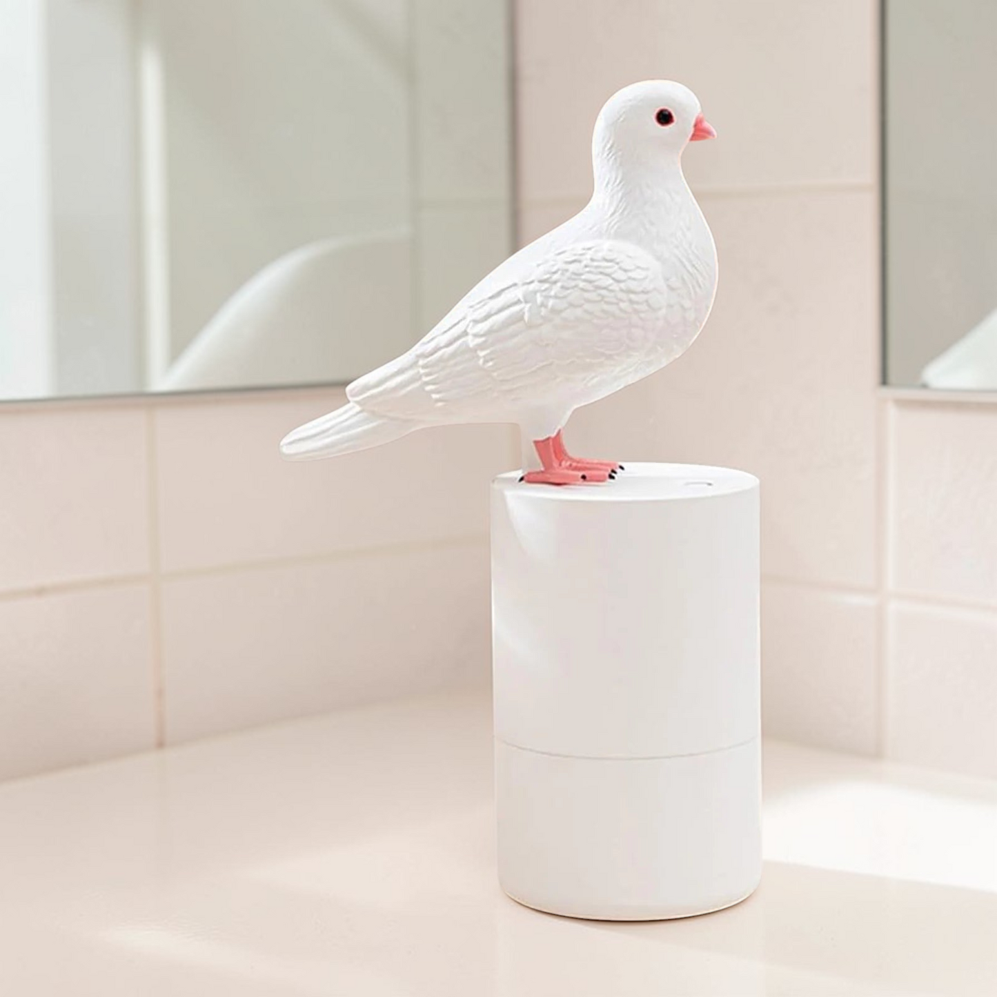 Coo-Coo Clean | Hand Soap Dispenser with Charming Pigeon Design | Fun Kitchen Decor for Everyday Use 1