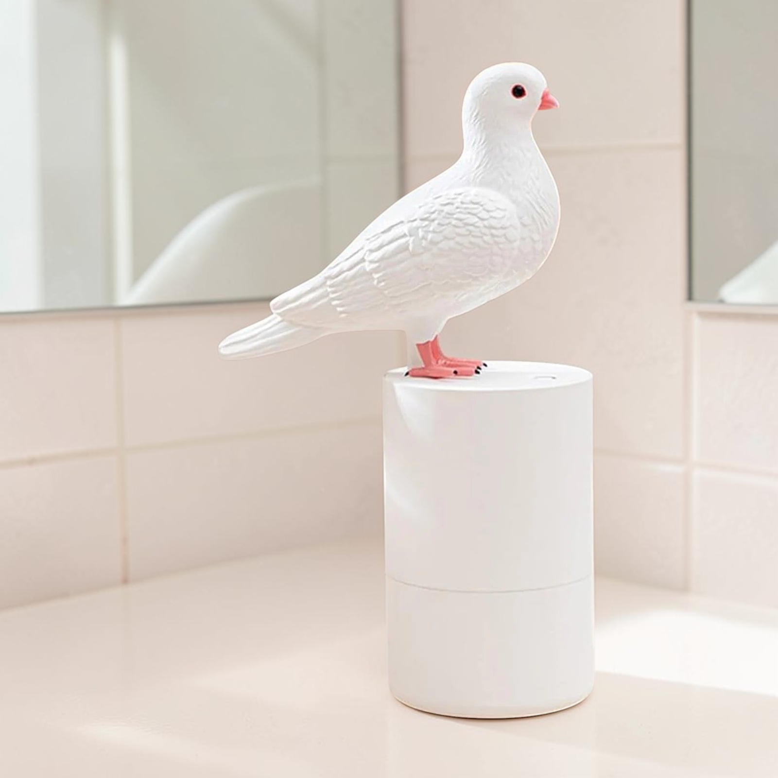 Coo-Coo Clean | Hand Soap Dispenser with Charming Pigeon Design | Fun Kitchen Decor for Everyday Use 1