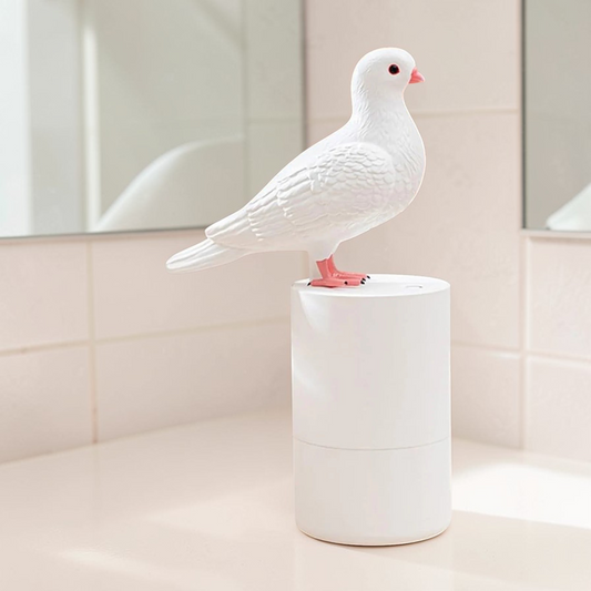 Coo-Coo Clean | Hand Soap Dispenser with Charming Pigeon Design | Fun Kitchen Decor for Everyday Use 1