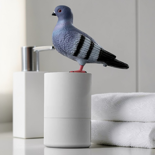 Coo-Coo Clean | Hand Soap Dispenser with Charming Pigeon Design | Fun Kitchen Decor for Everyday Use 2