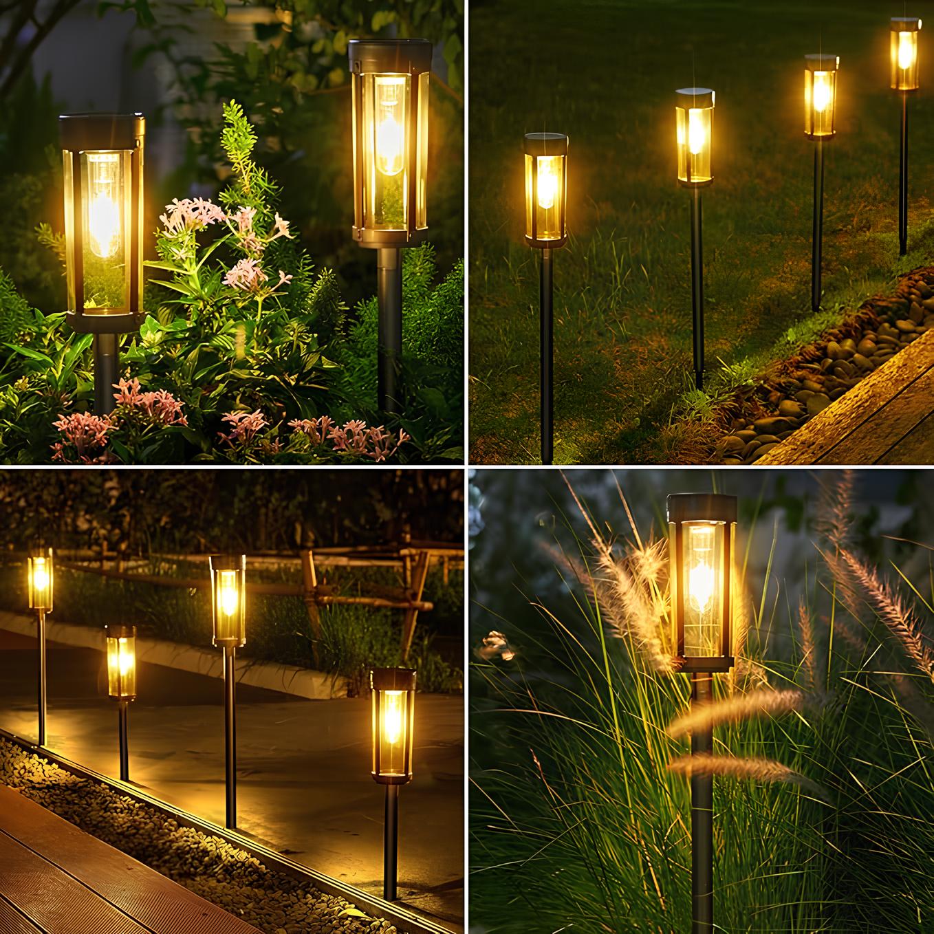 EcoGlow | Solar Garden Lights with Automatic Dusk Activation | Durable Outdoor Illumination for Effortless Yard Lighting 3