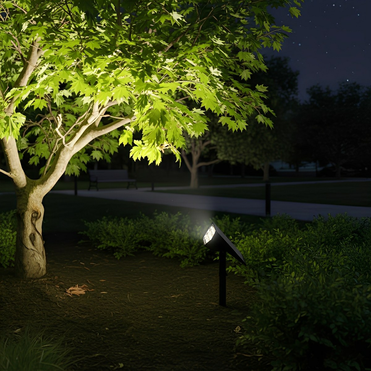 EcoGlow | Solar Spot Lights with Adjustable Design & Waterproof Feature for Landscape Illumination 2