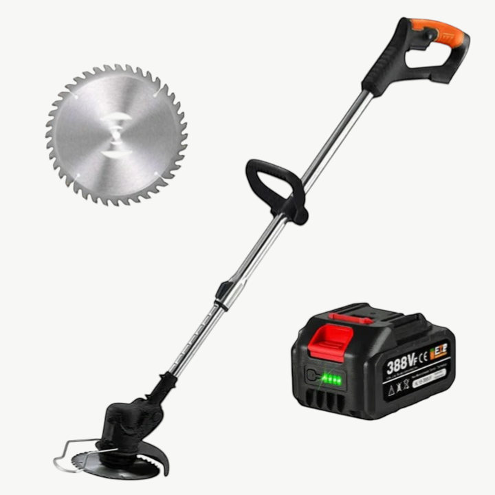 Effortless Lawn Care | Electric Weed Eater with Rechargeable Battery | Lightweight Design for Easy Maneuverability 1