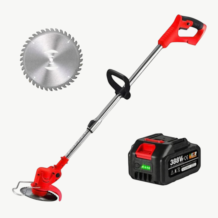 Effortless Lawn Care | Electric Weed Eater with Rechargeable Battery | Lightweight Design for Easy Maneuverability 8