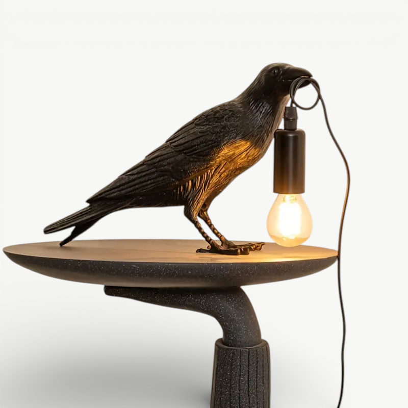 Elegant Bird-Shaped Table Lamp with Soft Glow | Decorative Bedroom Lamp for Tranquility 1