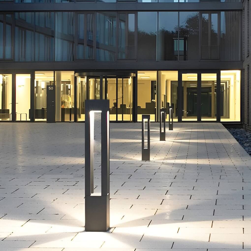 Elegant LED Garden Light Bollard with Four-Beam System | Durable Outdoor Lighting for Cozy Illumination 6