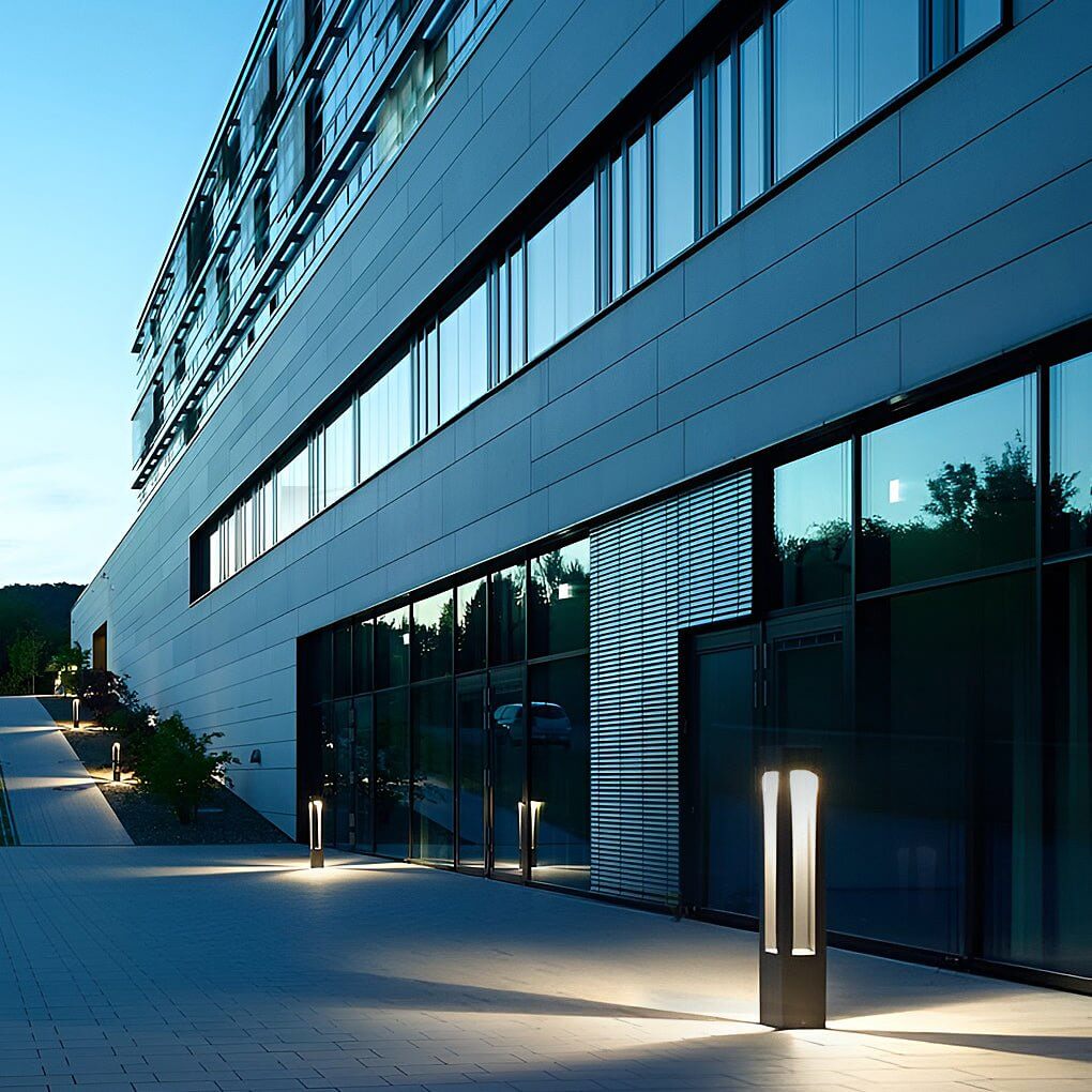 Elegant LED Garden Light Bollard with Four-Beam System | Durable Outdoor Lighting for Cozy Illumination 8