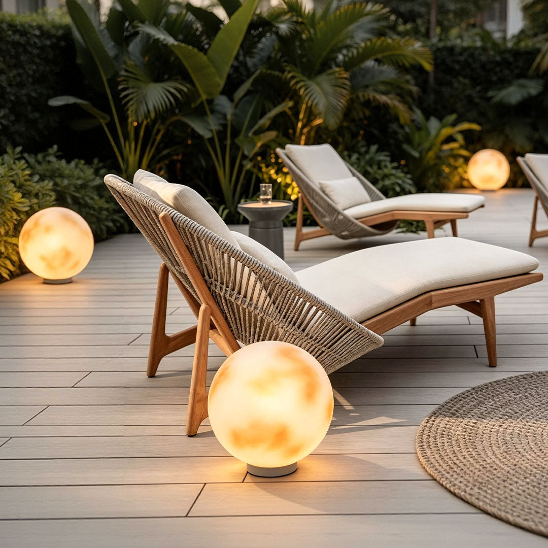 Elegant Moon-Shaped Solar Pillar Light with Dual Power Supply | Outdoor Lighting for Enchanting Ambiance 1