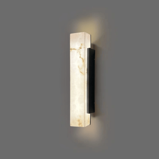 Elegant Outdoor Wall Light | Waterproof LED Sconce with Imitation Marble Finish | Timeless Ambiance for Modern Exteriors 1