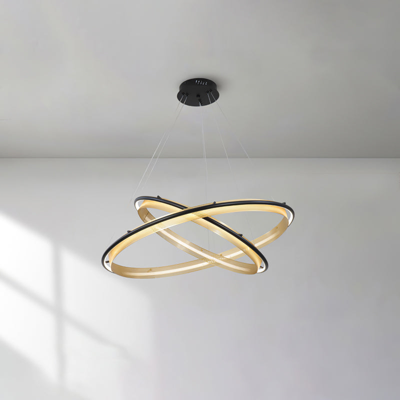 Elegant | Modern Black Chandelier with Adjustable Height | Luxurious LED Lighting for Dining Room Ambiance 10