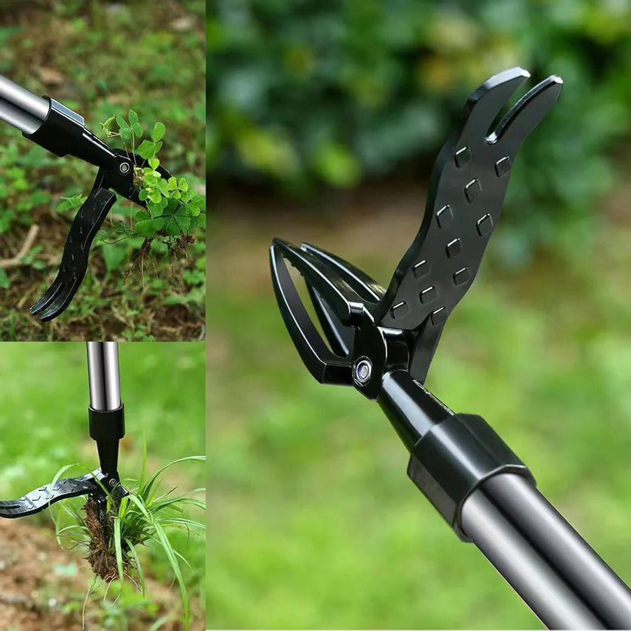 Ergonomic Weed Puller Tool with 4 Claw Design for Easy Root Removal 0