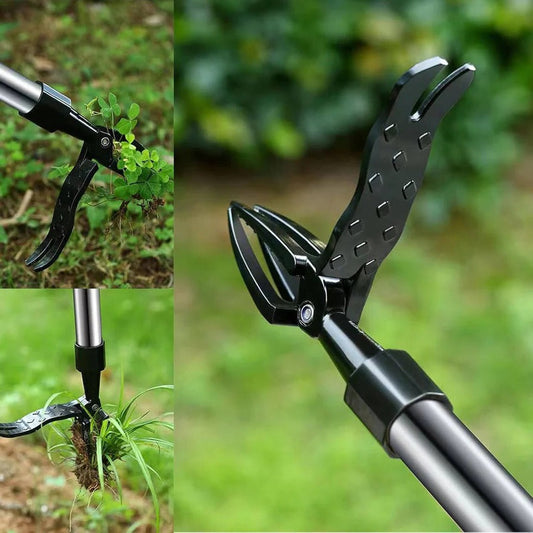 Ergonomic Weed Puller Tool with 4 Claw Design for Easy Root Removal 0