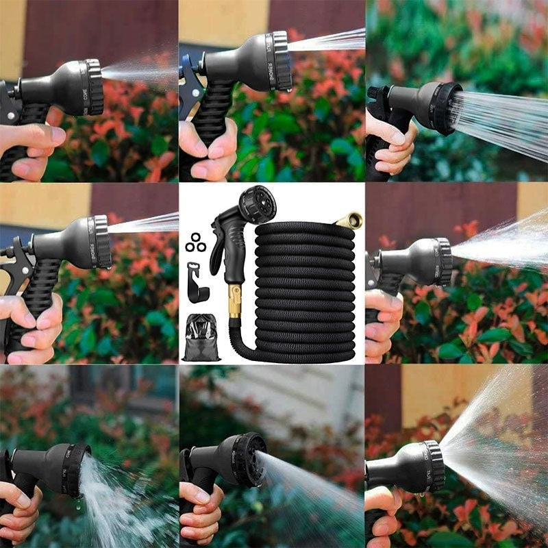 Expandable Garden Hose | 100FT Lightweight Water Hose with Flexible Design | Ideal for Easy Watering and Storage 2