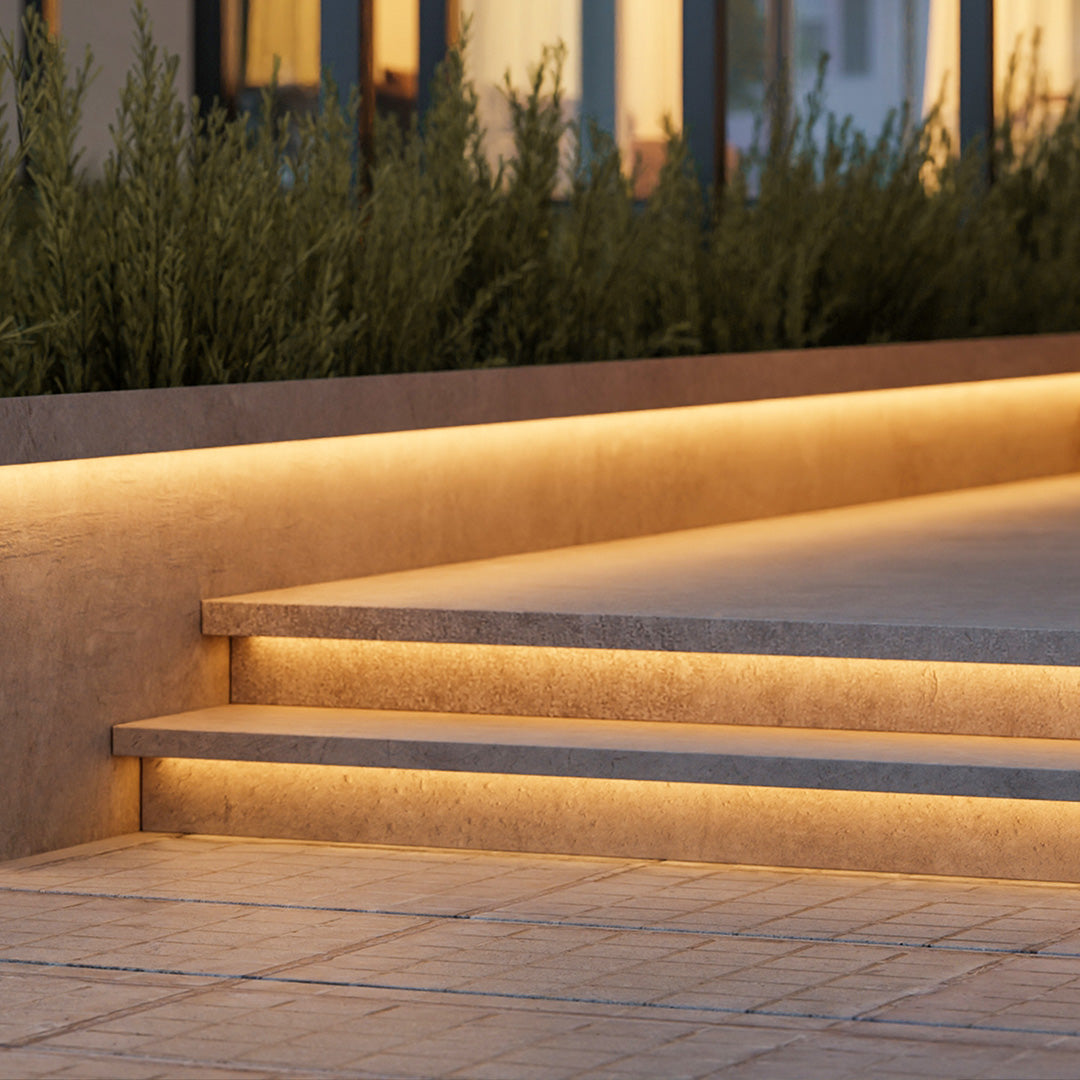 Flexible Outdoor LED Strip Lights with Waterproof Design | Customizable Illumination for Pathways and Staircases 3