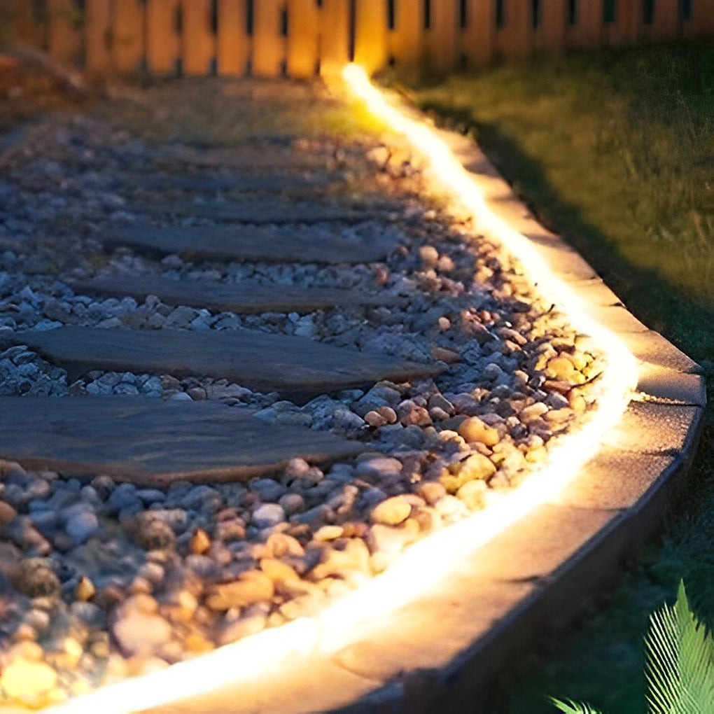 Flexible Outdoor LED Strip Lights with Waterproof Design | Customizable Illumination for Pathways and Staircases 5