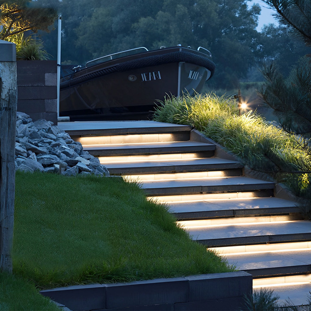 Flexible Outdoor LED Strip Lights with Waterproof Design | Customizable Illumination for Pathways and Staircases 6