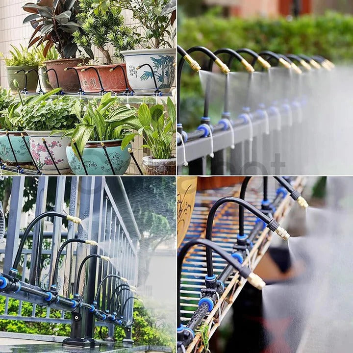 Garden Essentials | Drip Irrigation System with 360° Flexible Hose | Water-Efficient Solution for Healthy Plant Growth 1