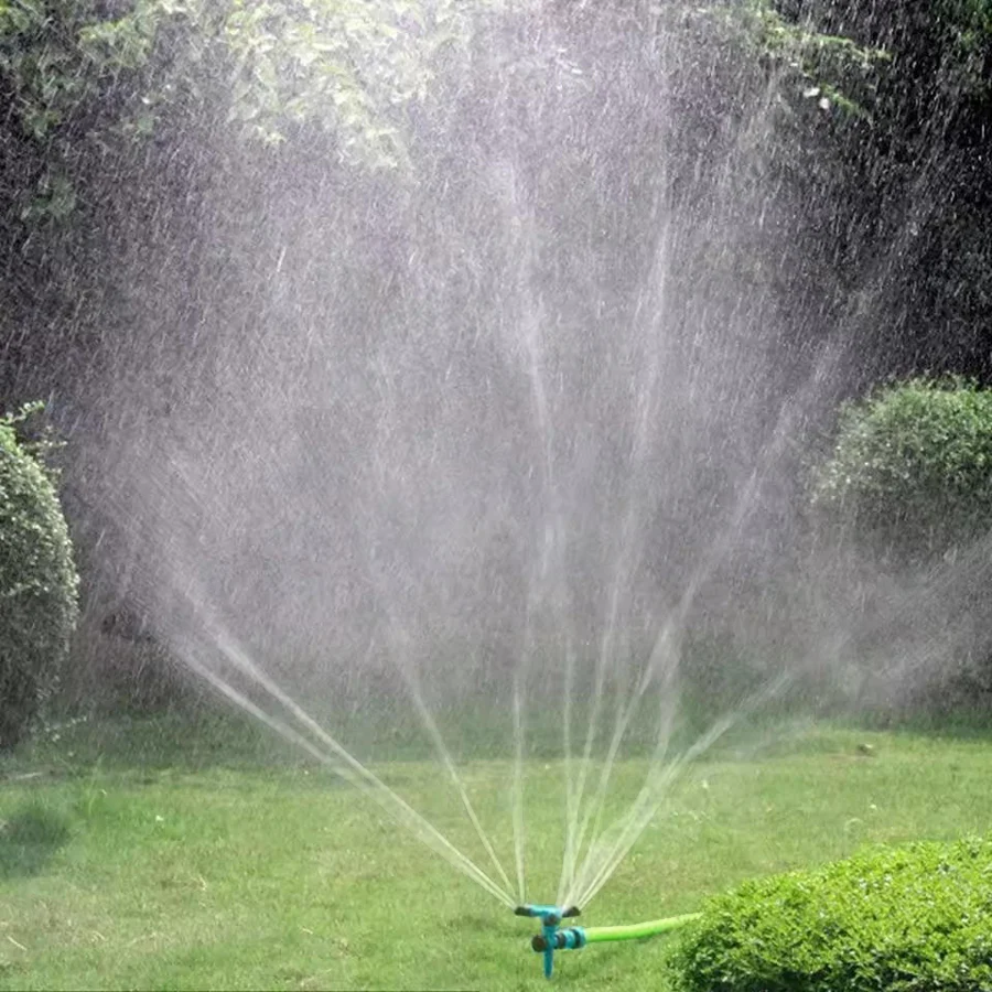 Garden Sprinkler System | 360° Rotating Coverage & Adjustable Control | Efficient Irrigation for Lush Lawns 4