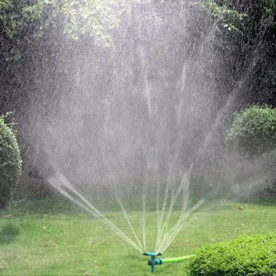 Garden Sprinkler System | 360° Rotating Coverage & Adjustable Control | Efficient Irrigation for Lush Lawns 4