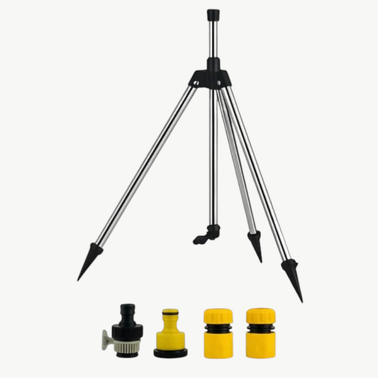 High Pressure Tripod Sprinkler | 360° Coverage with Adjustable Height | Efficient Garden Irrigation Tool 1