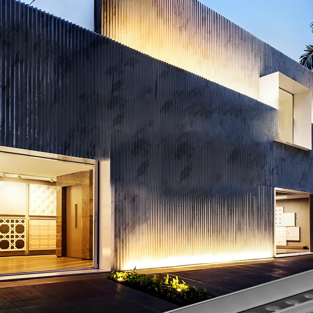 Linear LED Wall Washer Light | Outdoor Wall Lights with Upward Projection | IP65 Rated for Durable Outdoor Use 4