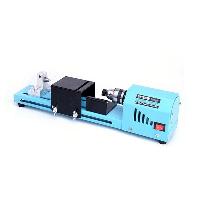 Mini Wood Lathe | High-Speed Wood Turning Lathe with 7000 RPM | Compact Design for Precision DIY Woodworking 3