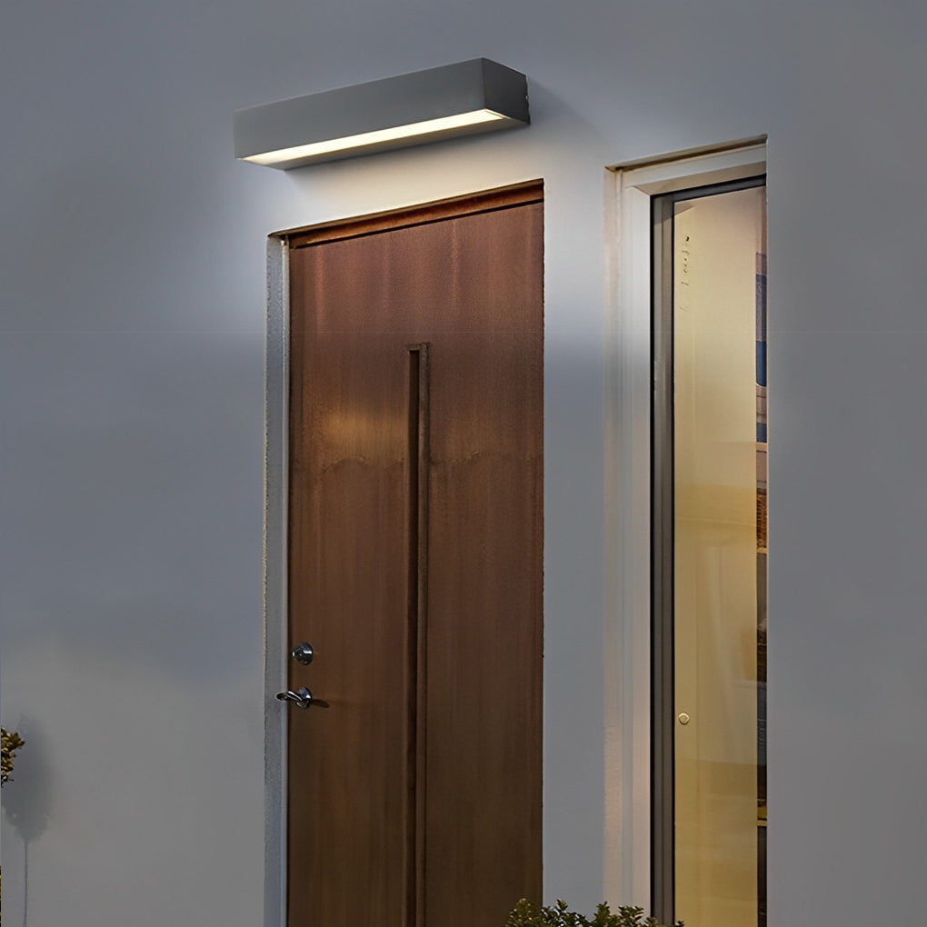 Modern Waterproof Outdoor Porch Light Fixture with Two Color Temperatures | Sleek Design for Enhanced Aesthetics 5