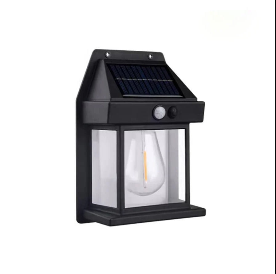 Outdoor Solar Wall Lights | Motion-Activated Solar Powered Wall Lamps with Adjustable Modes | Weatherproof Lighting for Enhanced Safety 2