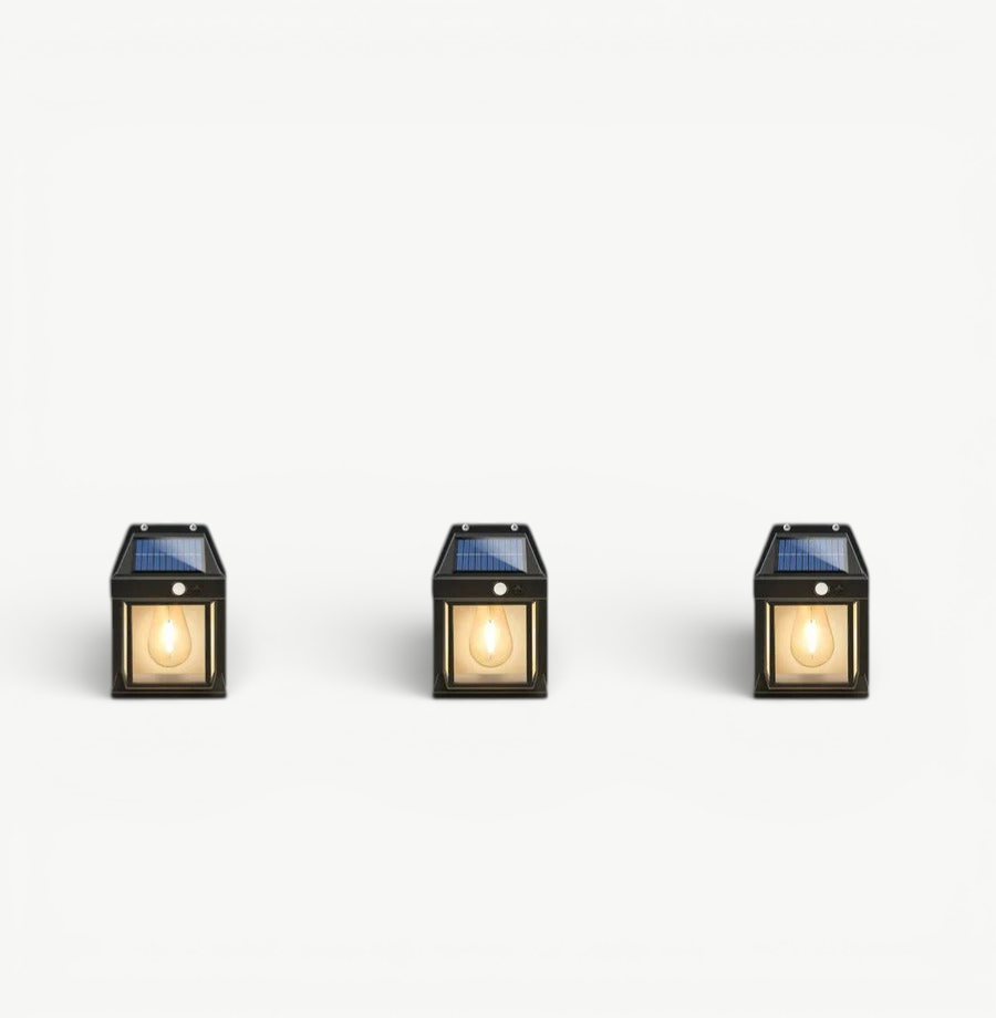 Outdoor Solar Wall Lights | Motion-Activated Solar Powered Wall Lamps with Adjustable Modes | Weatherproof Lighting for Enhanced Safety 5