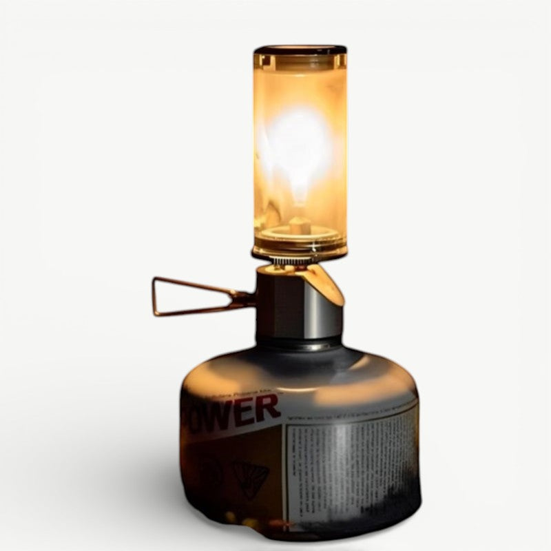 Portable Gas Lamp | Outdoor Gas Lantern with Adjustable Brightness | Lightweight Design for Cozy Illumination 1