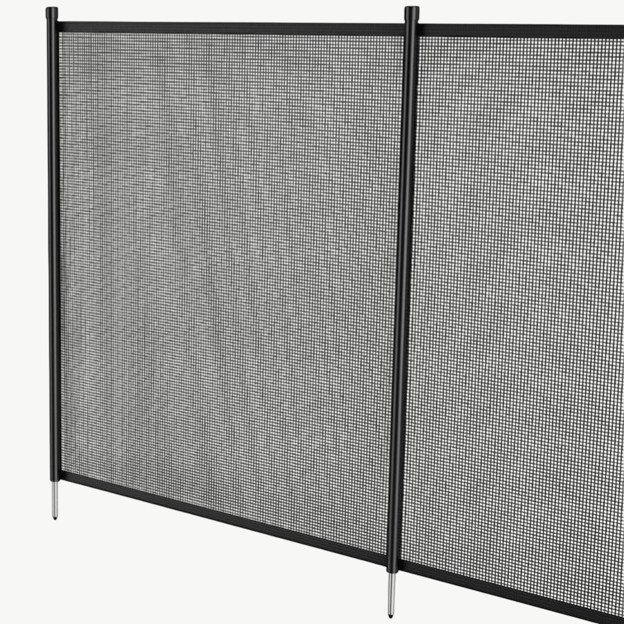 Removable Mesh Pool Fence | Lightweight Barrier with Secure Locking Panels | Child and Pet Safety Solution 2