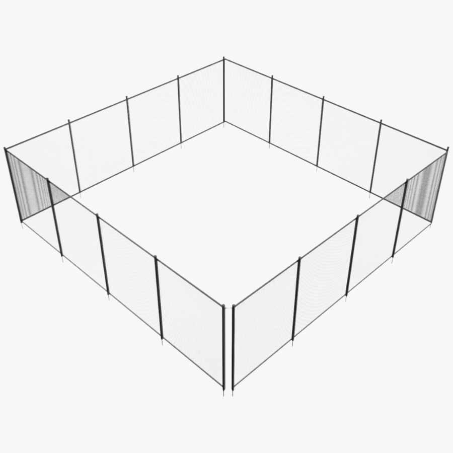 Removable Mesh Pool Fence | Lightweight Barrier with Secure Locking Panels | Child and Pet Safety Solution 5