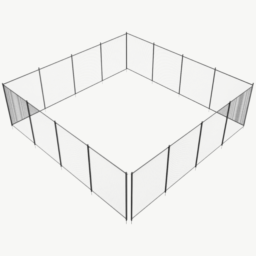 Removable Mesh Pool Fence | Lightweight Barrier with Secure Locking Panels | Child and Pet Safety Solution 5