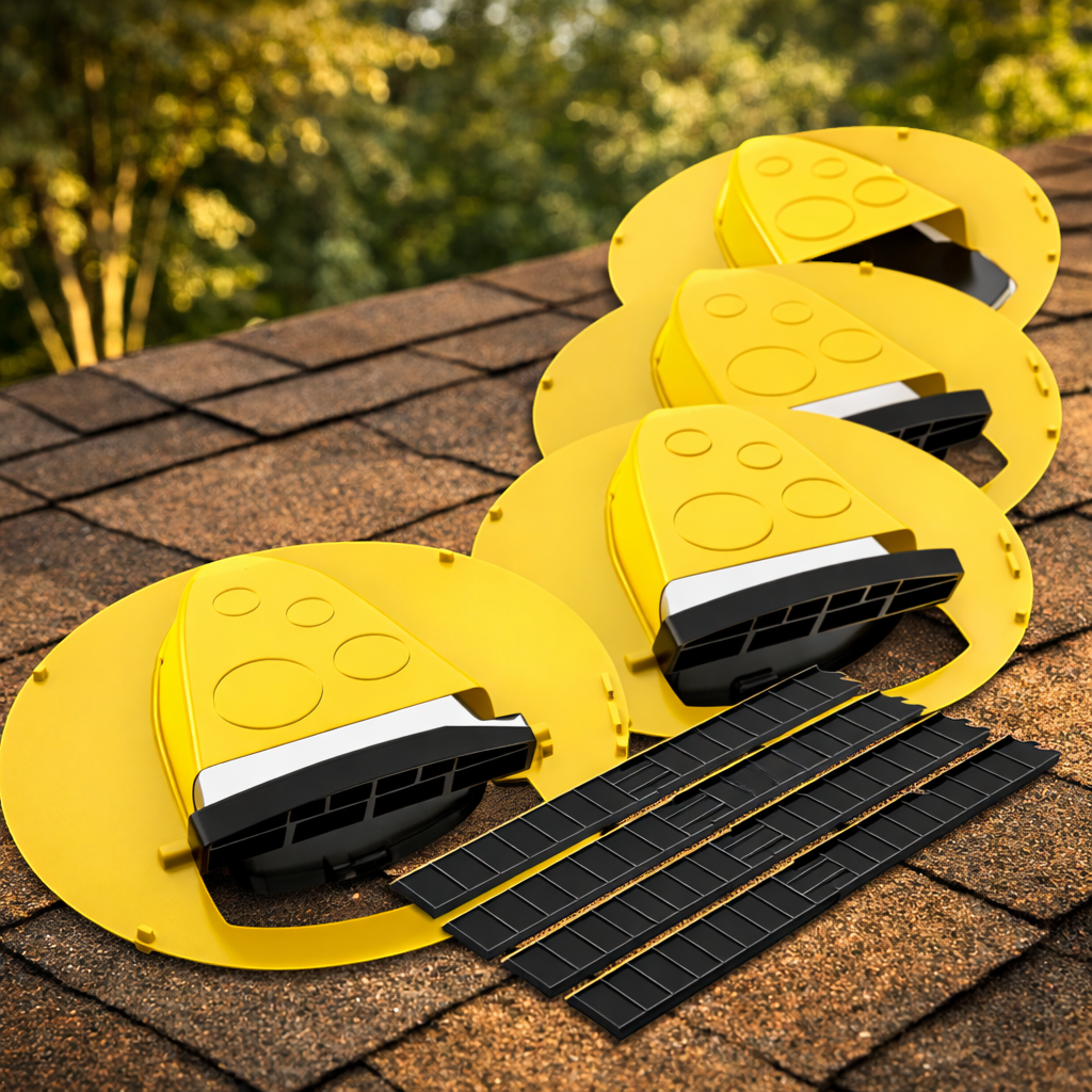 Humane Mouse Trap | 4-Pack Bucket Lid Design with Automatic Reset | Safe Pest Control Solution