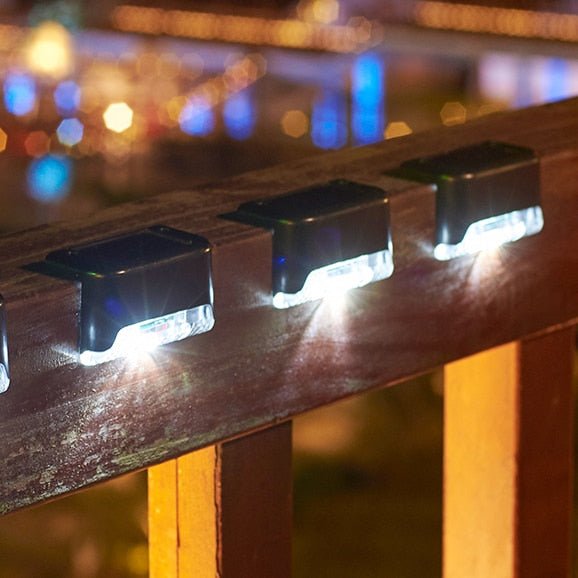 Solar Garden Lights | Outdoor Waterproof Stair Lights with Dusk to Dawn Sensor | Reliable Illumination for Safety 4