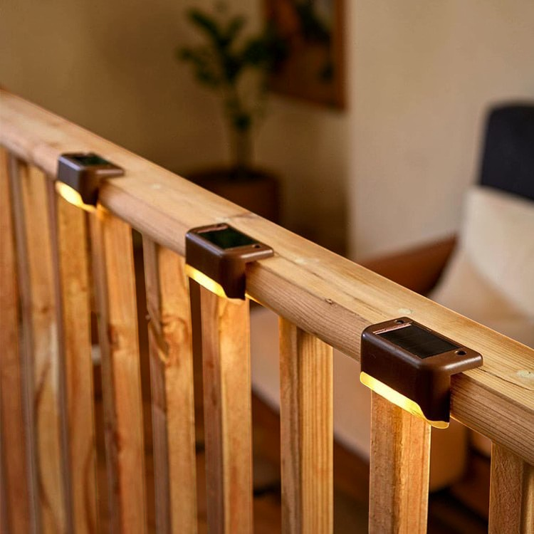 Solar Garden Lights | Outdoor Waterproof Stair Lights with Dusk to Dawn Sensor | Reliable Illumination for Safety 5