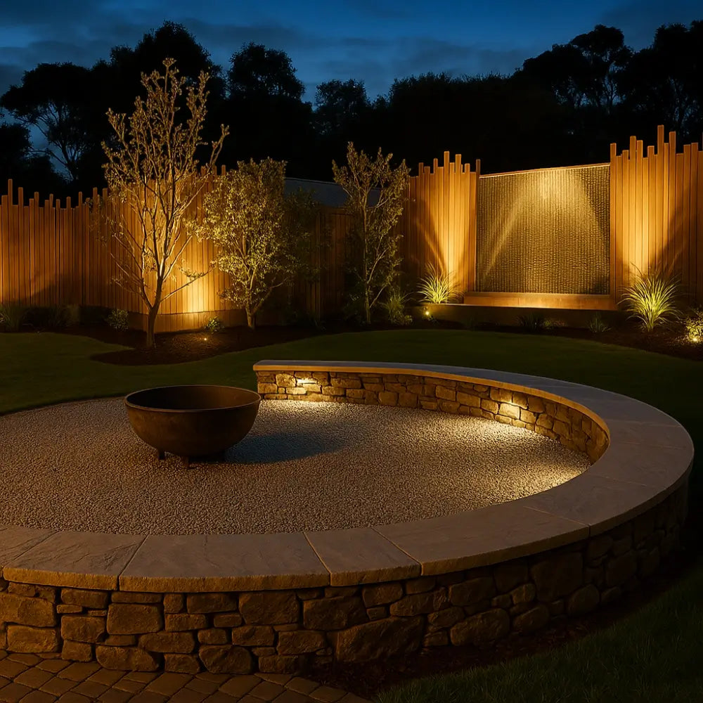 Solar Landscape Spotlights | Solar Powered Security Light with Adjustable Colors | Eco-Friendly Outdoor Illumination for Pathways 4