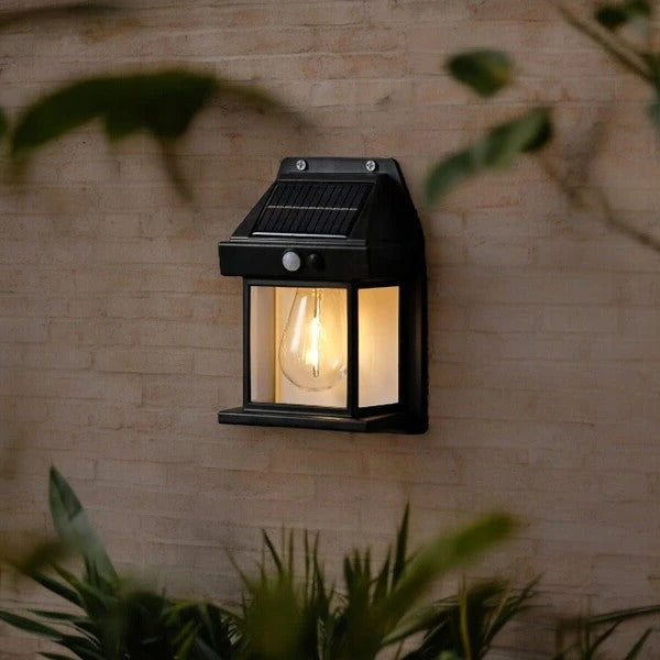 Solar Lights Outdoor | Solar LED Motion Sensor Light with Warm White LED | Weatherproof Design for Enhanced Safety 0