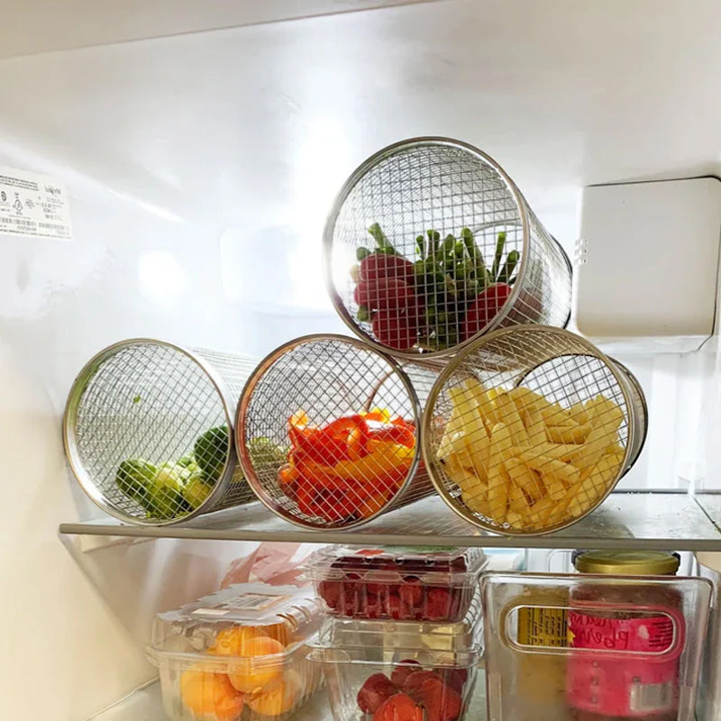 Ultimate Grill Basket | Stainless Steel BBQ Grill Basket with 360-Degree Design | Vegetable and Meat Grill Basket for Perfectly Cooked Meals 2