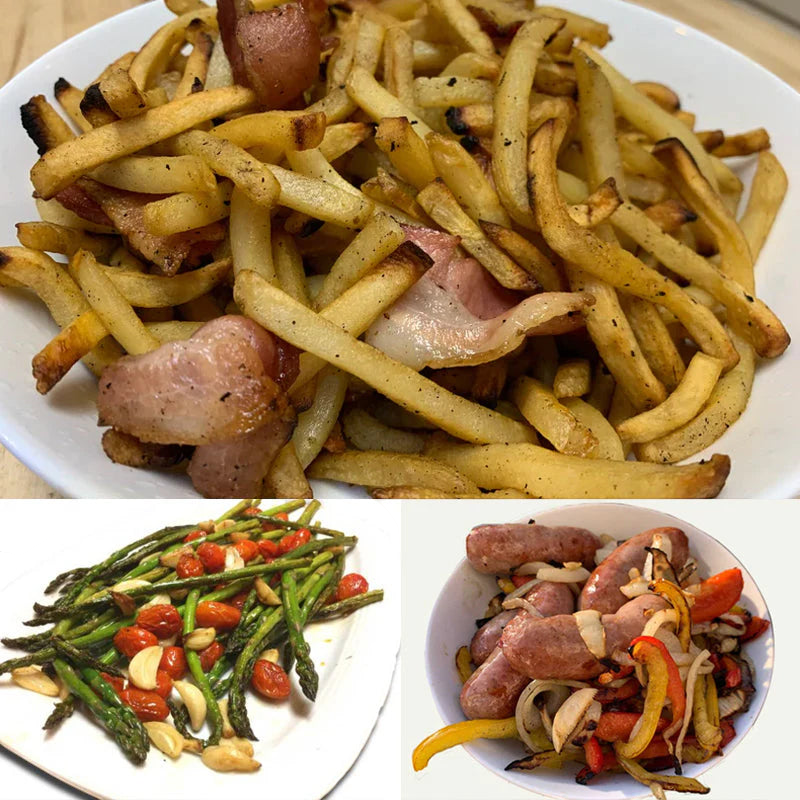 Ultimate Grill Basket | Stainless Steel BBQ Grill Basket with 360-Degree Design | Vegetable and Meat Grill Basket for Perfectly Cooked Meals 5